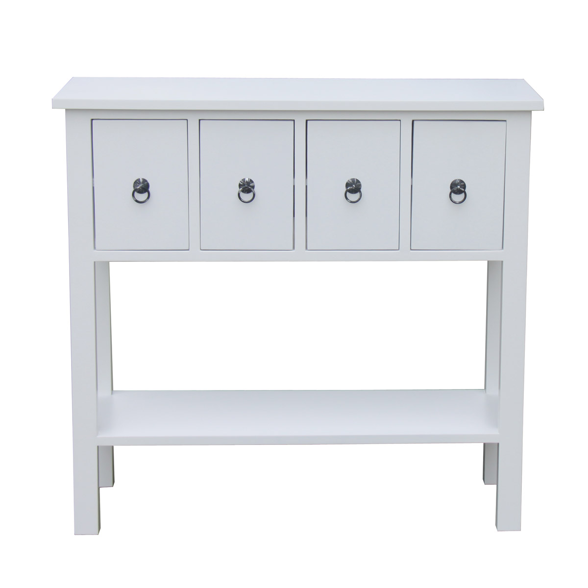 white Side table